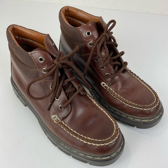 Maine Woods Shoes - Maine Woods Leather Ankle Booties Rich Tan SZ 8M